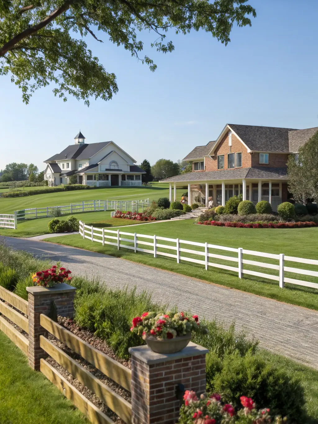 A diverse portfolio of well-maintained properties, showcasing the breadth of properties under professional management and their excellent condition.